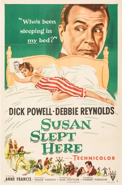 Susan Slept Here poster