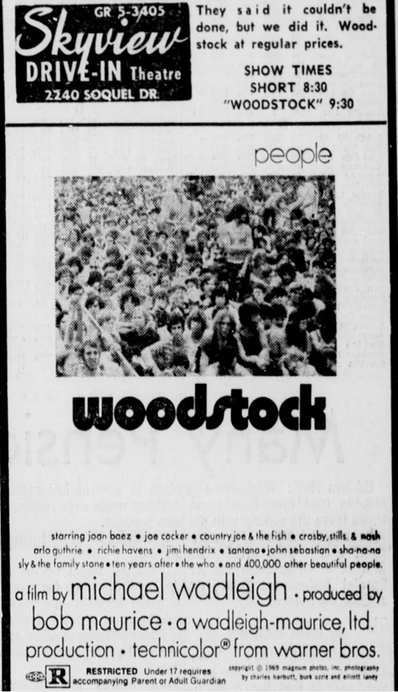 Woodstock poster