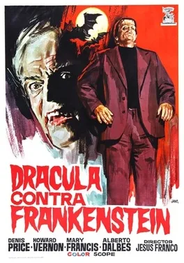 Dracula Against Frankenstein poster