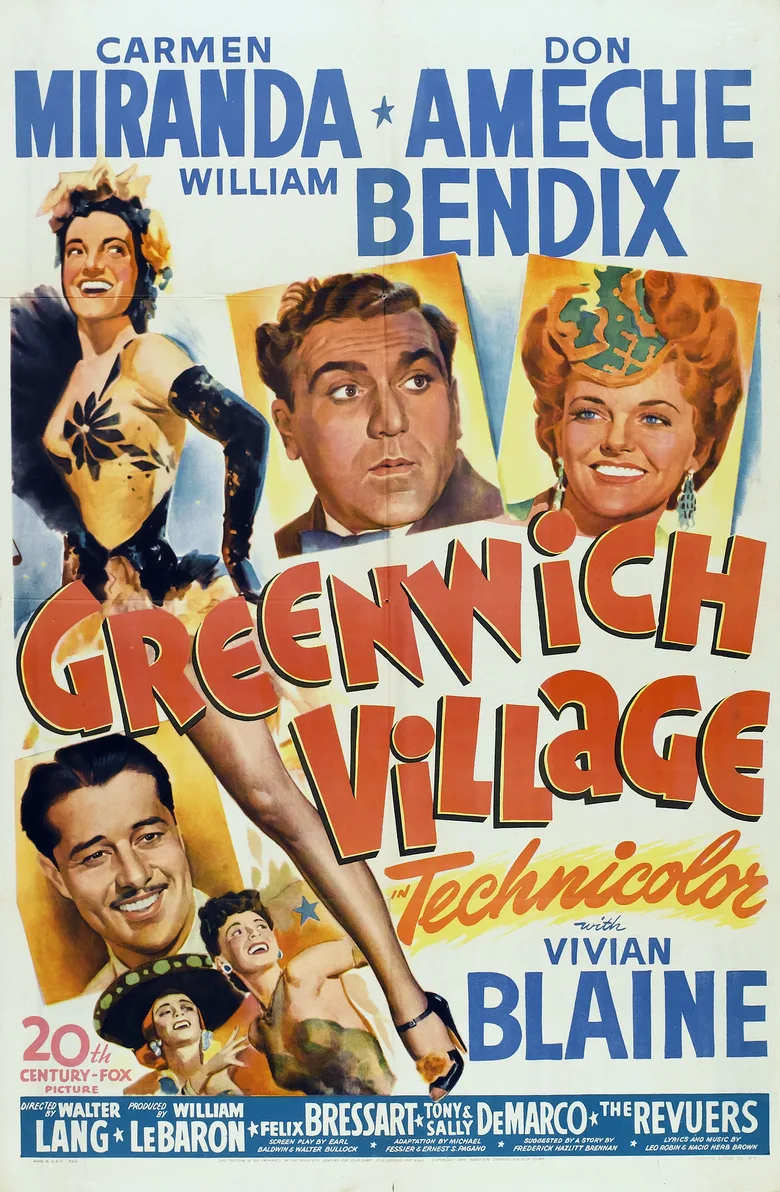 Greenwich Village poster