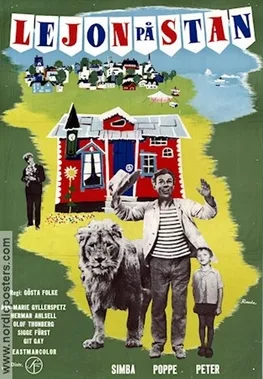 A Lion in Town poster