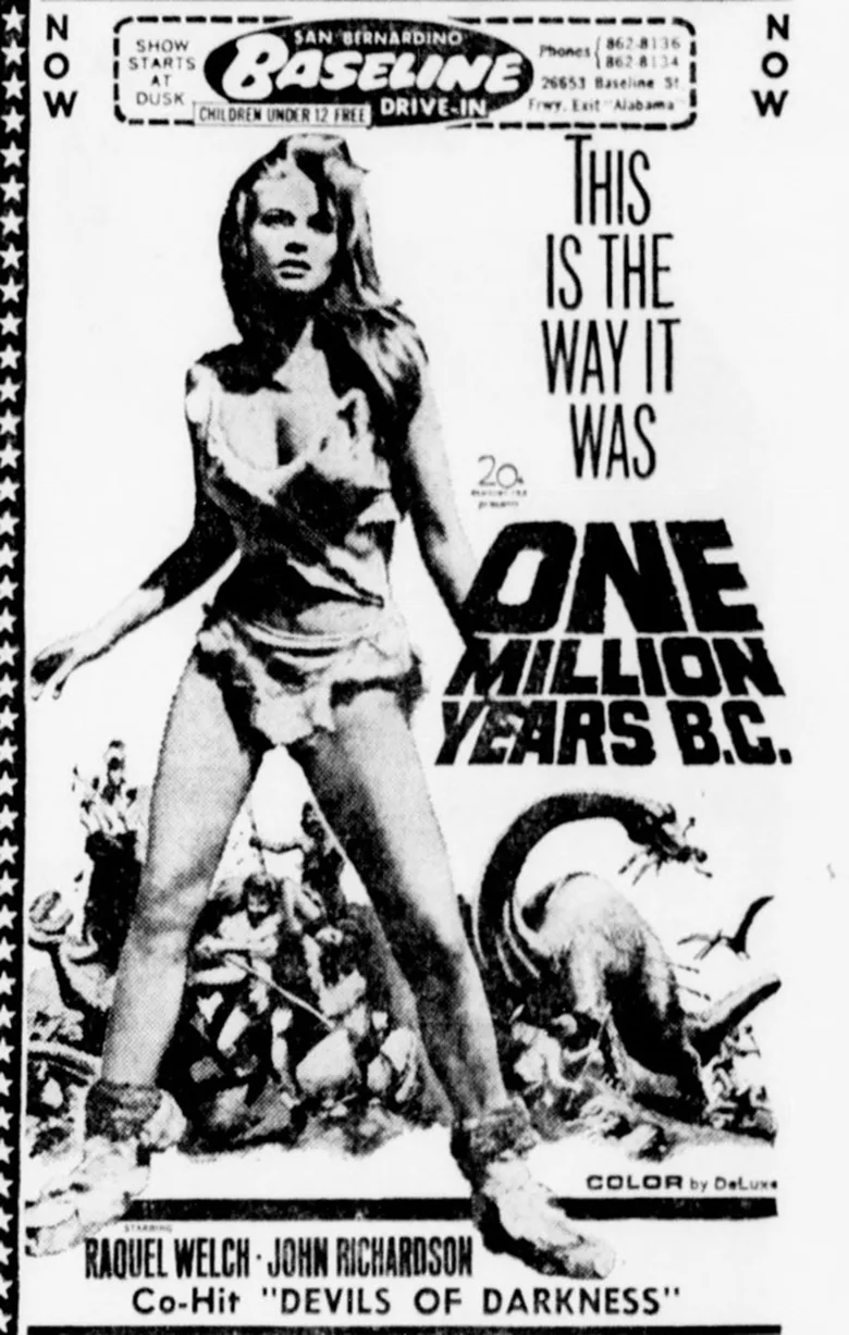 One Million Years B.C. poster