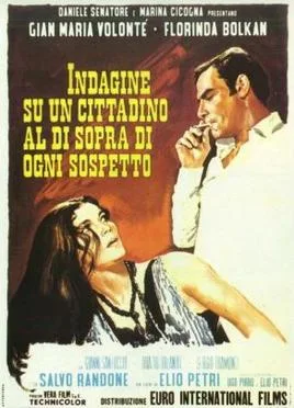 Investigation of a Citizen Above Suspicion poster