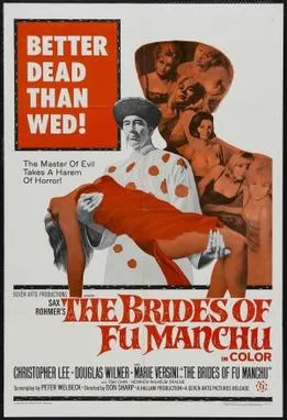 The Brides of Fu Manchu poster