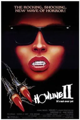 Howling II: Your Sister Is a Werewolf poster