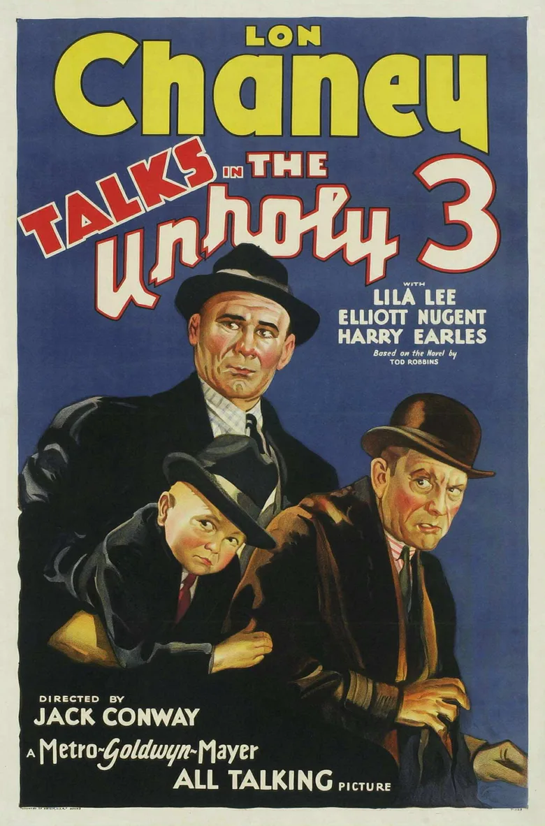 The Unholy Three poster