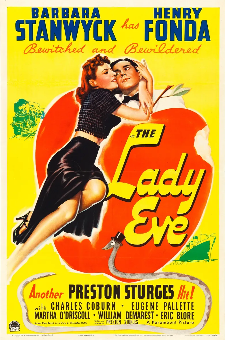The Lady Eve poster