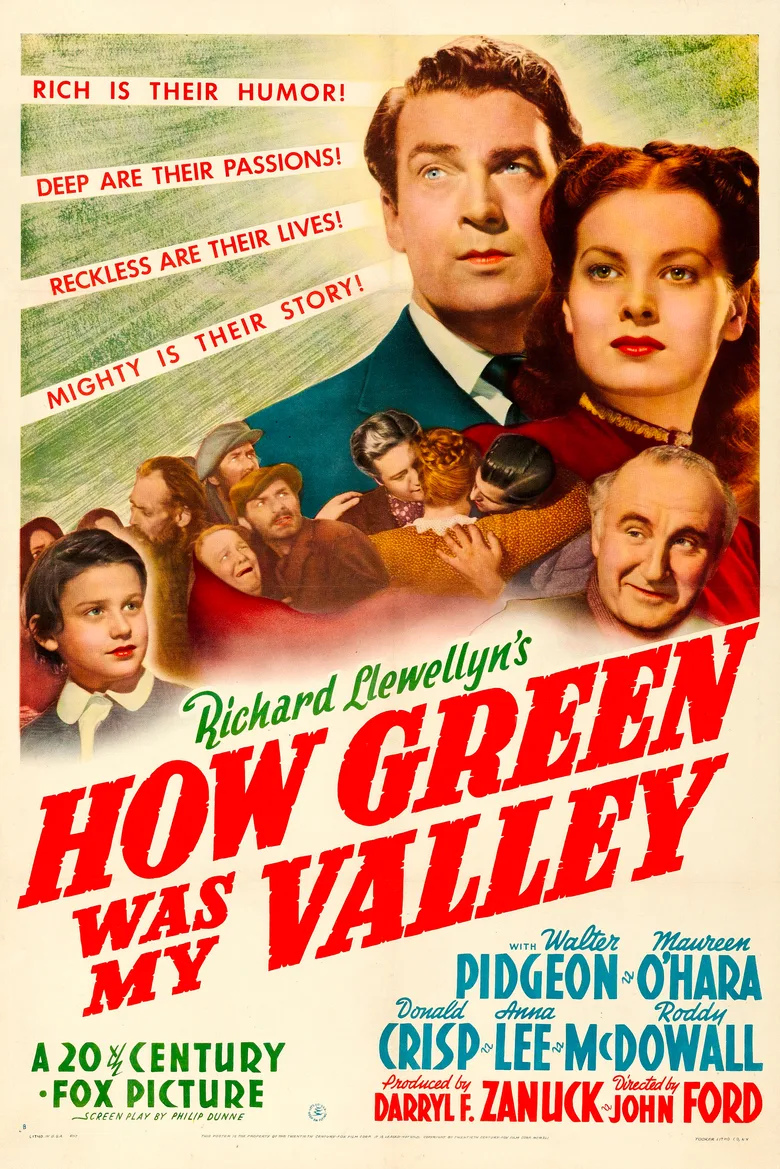 How Green Was My Valley poster