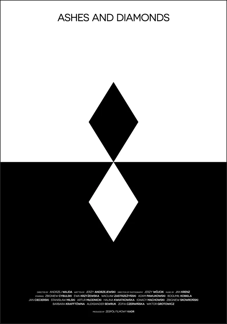 Ashes and Diamonds poster
