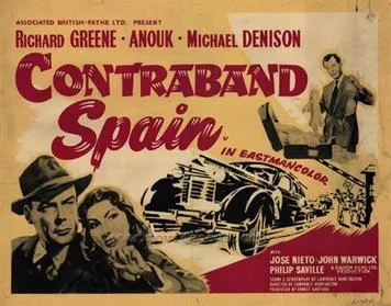 Contraband Spain poster