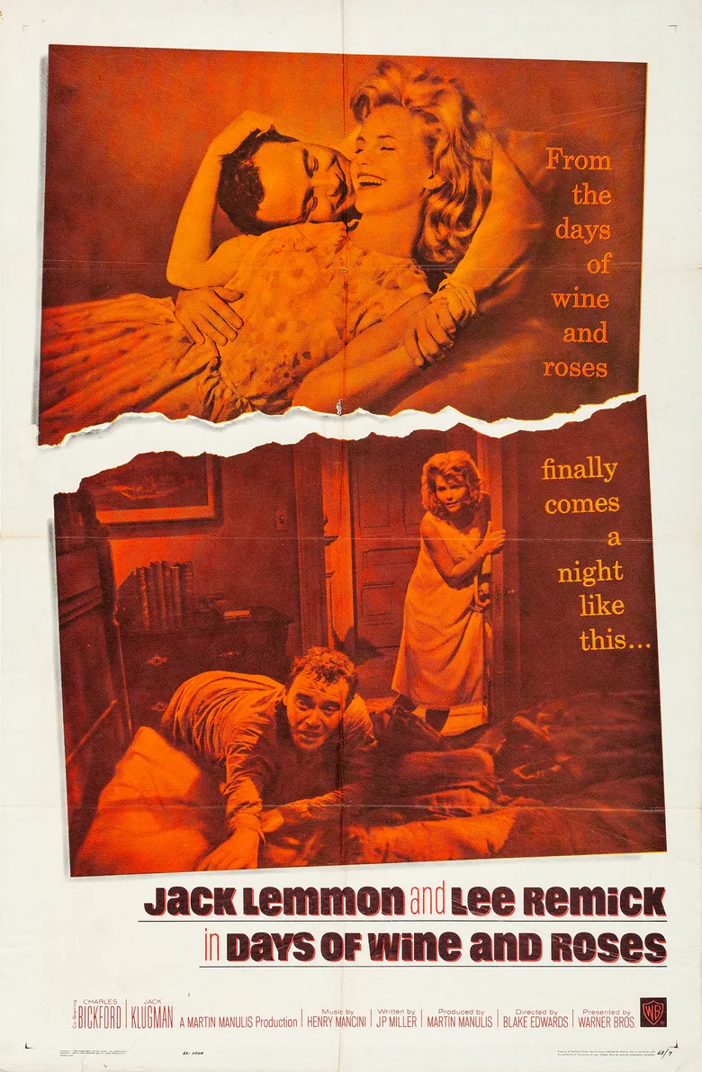 Days of Wine and Roses poster