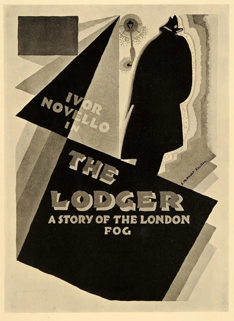The Lodger: A Story of the London Fog poster