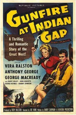 Gunfire at Indian Gap poster