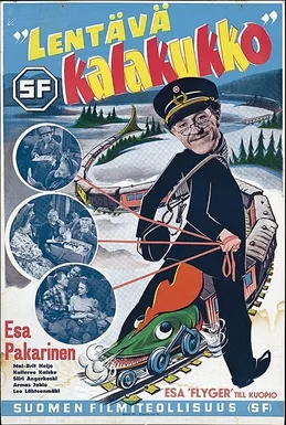 Esa Flies to Kuopio poster