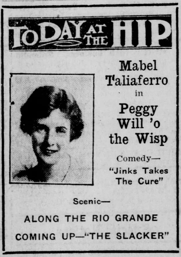 Peggy, the Will O' the Wisp poster