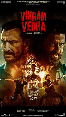 Vikram Vedha poster