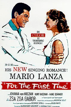 For the First Time poster
