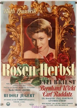 Roses in Autumn poster