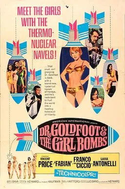 Dr. Goldfoot and the Girl Bombs poster