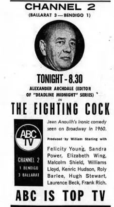 The Fighting Cock poster