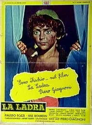 La ladra poster