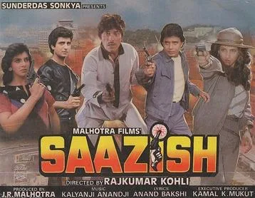 Saazish poster