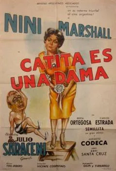 Catita es una dama poster