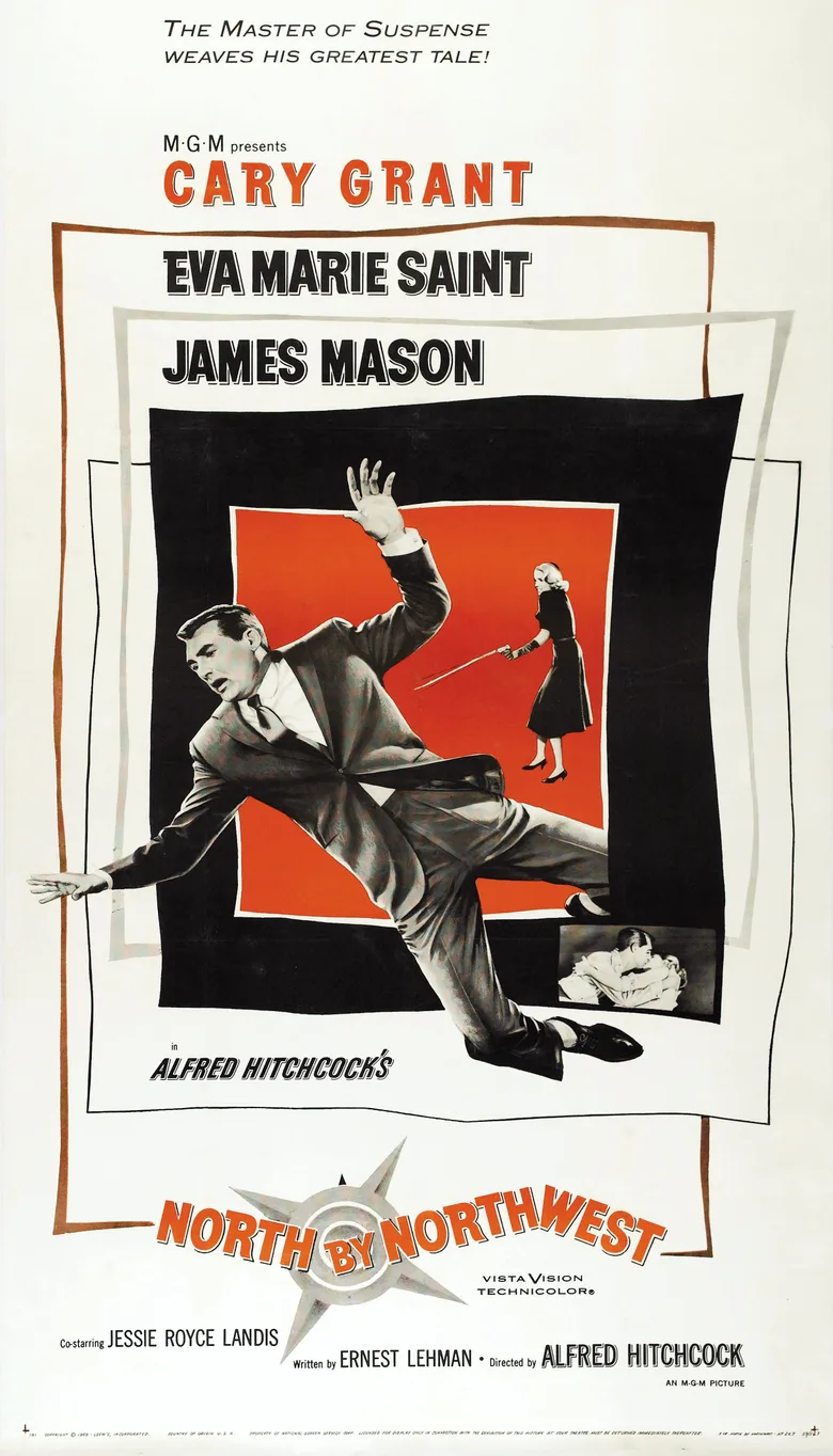 North by Northwest poster