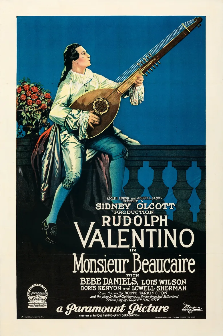 Monsieur Beaucaire poster