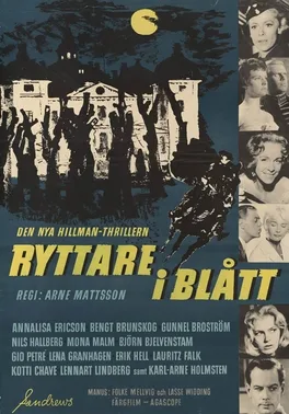 Rider in Blue poster