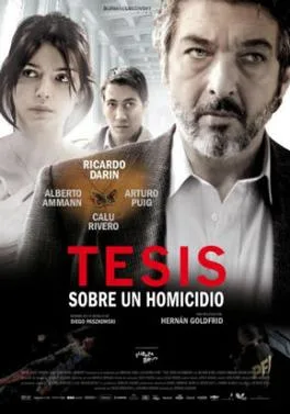 Tesis sobre un homicidio poster