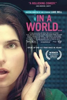 In a World... poster