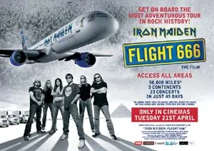 Iron Maiden: Flight 666 poster