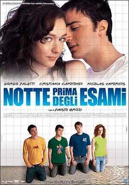 Notte prima degli esami poster