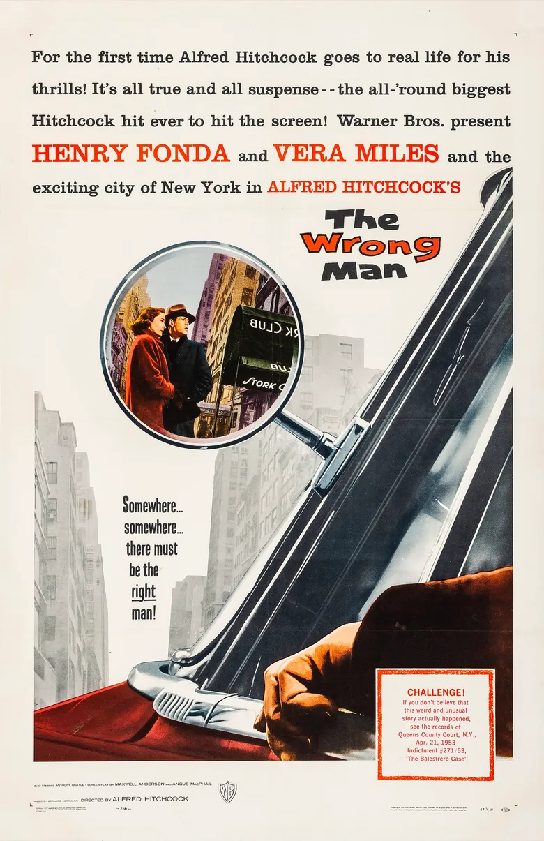 The Wrong Man poster