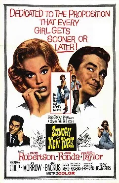 Sunday in New York poster