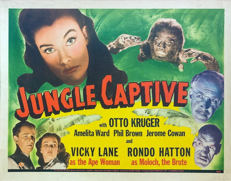 The Jungle Captive poster