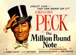 The Million Pound Note poster