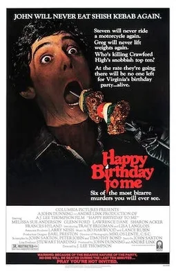 Happy Birthday to Me poster