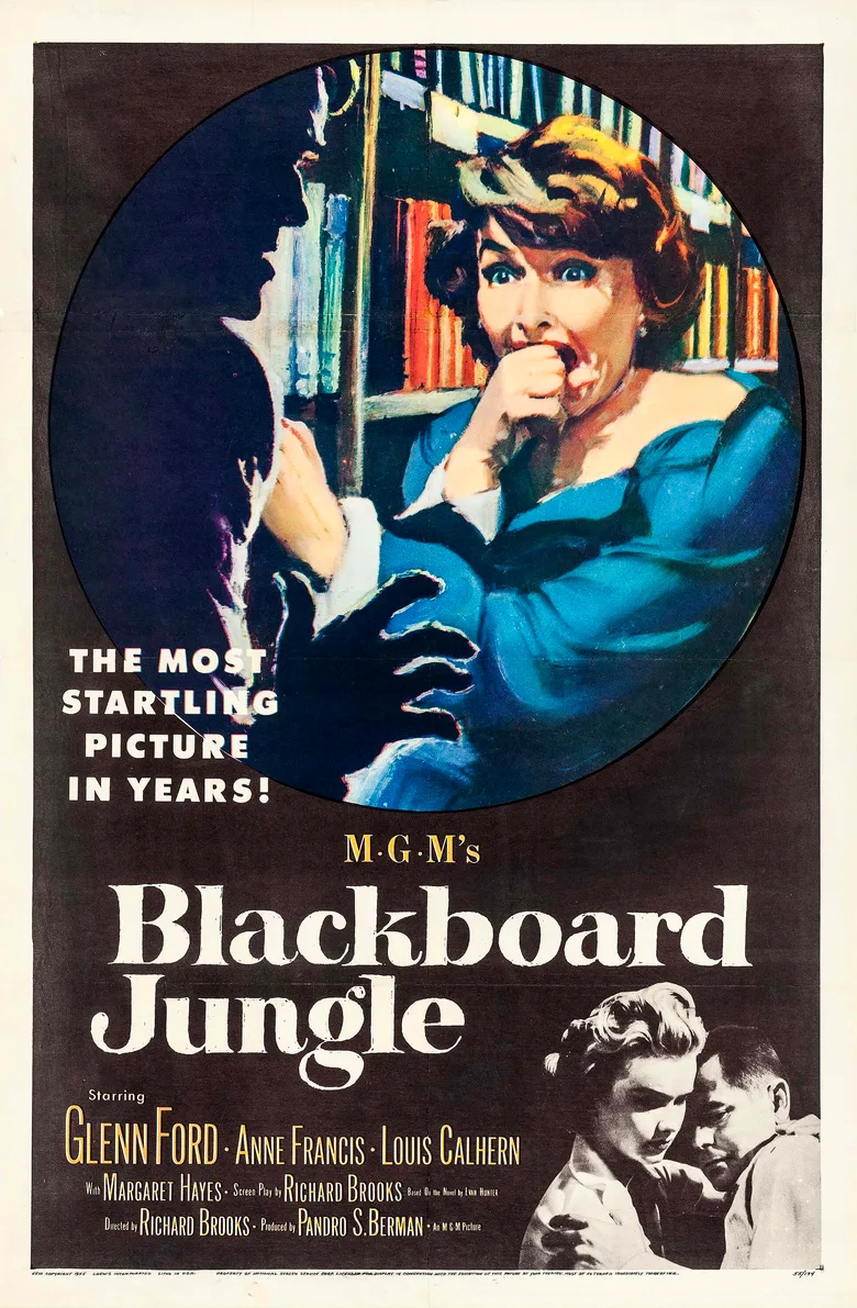 Blackboard Jungle poster