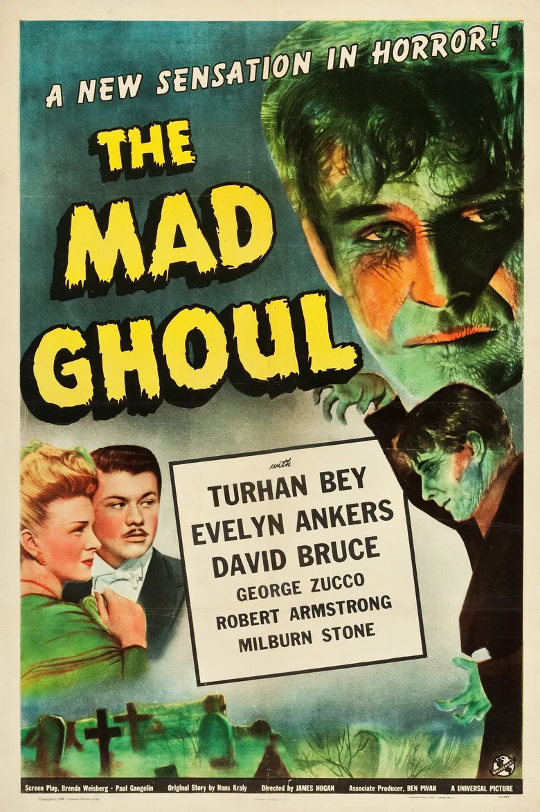 The Mad Ghoul poster