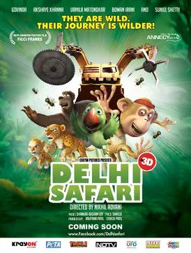 Delhi Safari poster