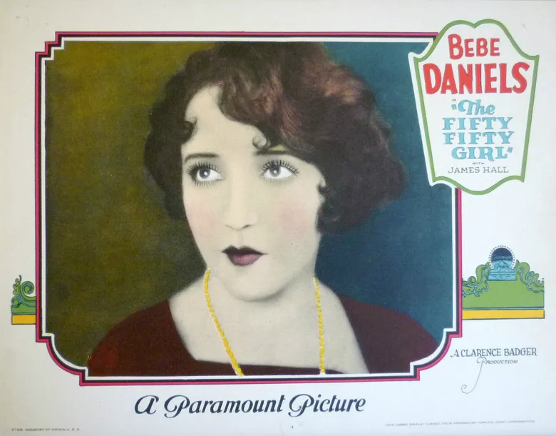 The Fifty-Fifty Girl poster