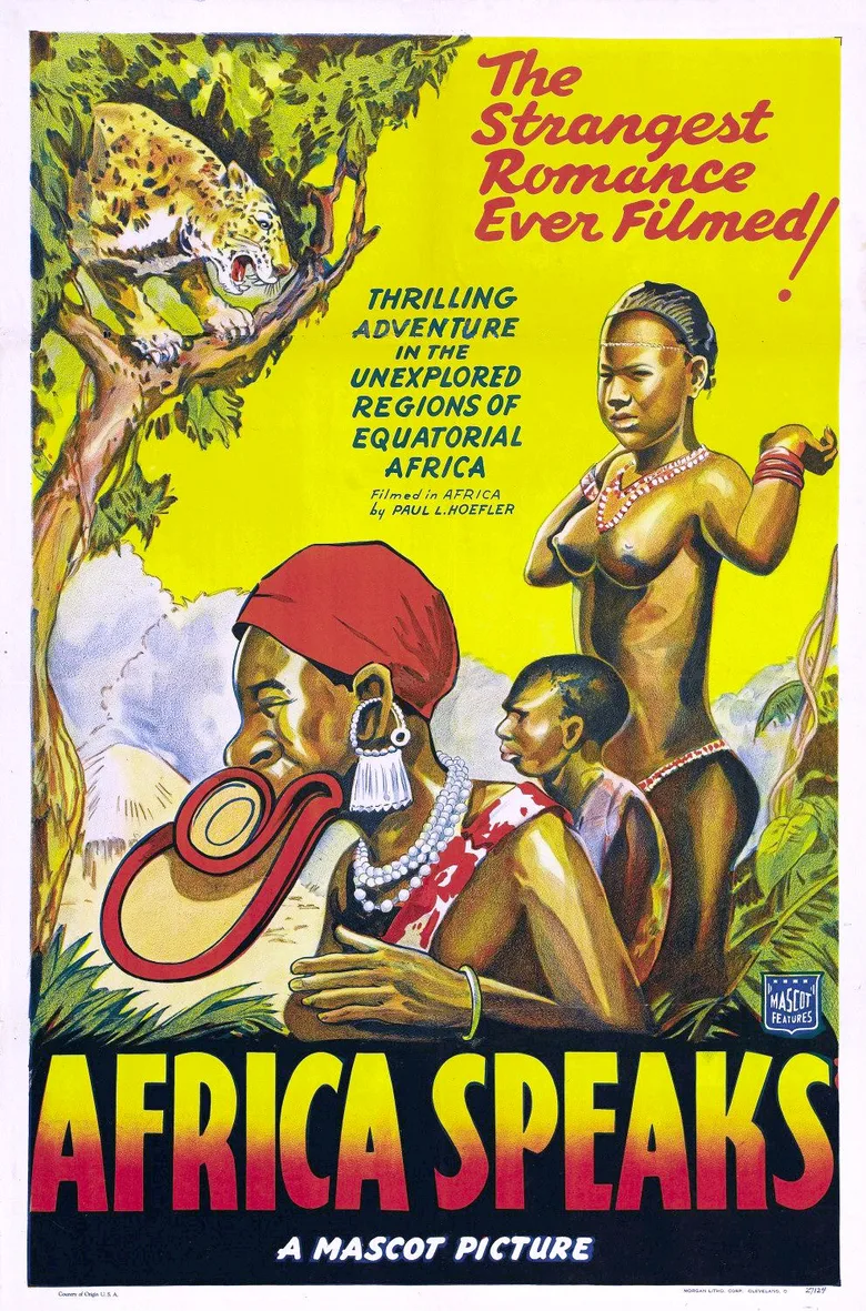Africa Speaks! poster