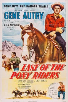 Last of the Pony Riders poster