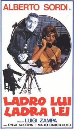 Ladro lui, ladra lei poster