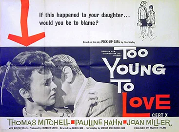 Too Young to Love poster