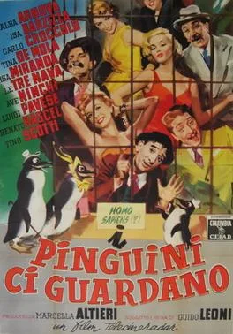 I pinguini ci guardano poster