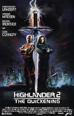 Highlander II: The Quickening poster