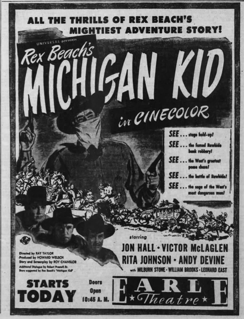 The Michigan Kid poster